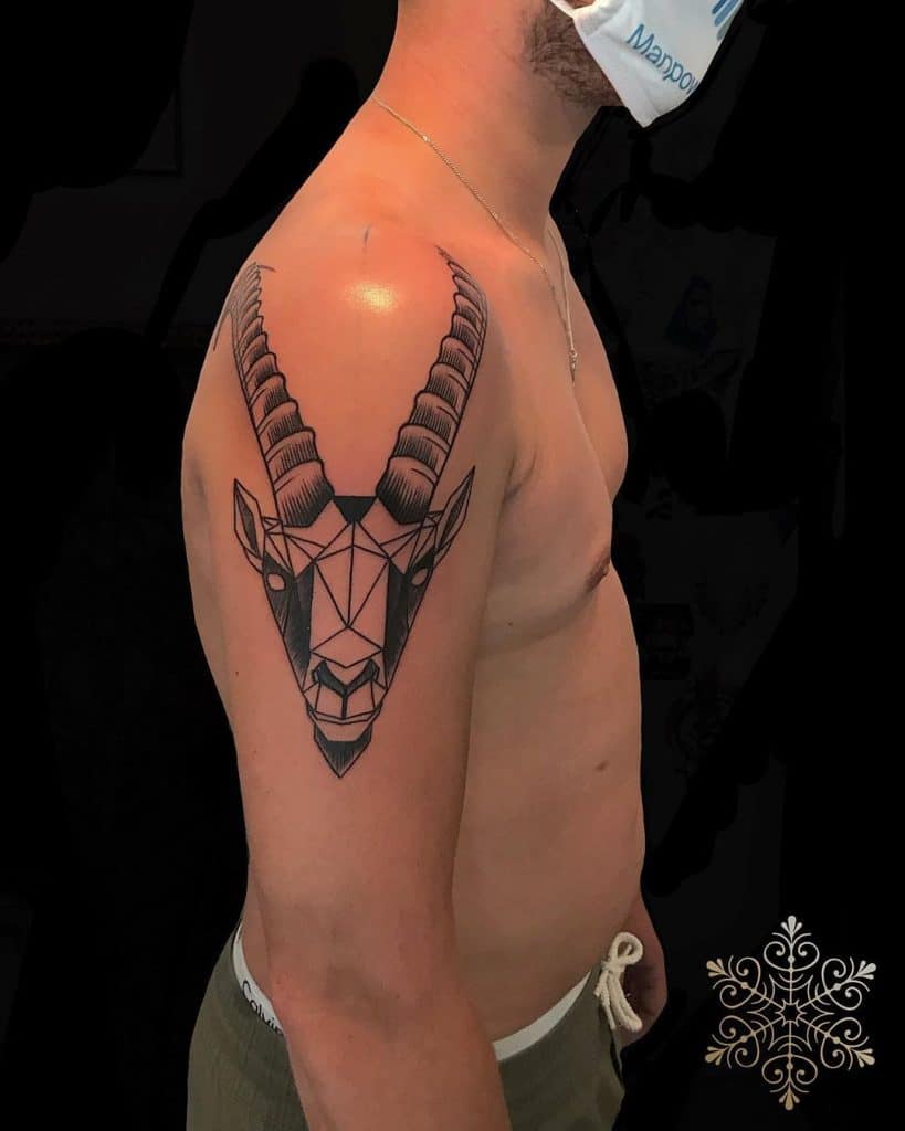 Capricorn tattoos for men 0057