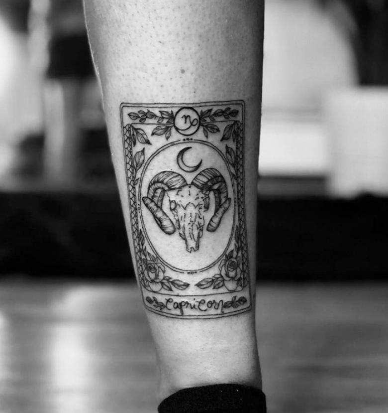 Capricorn tattoos for men 0059