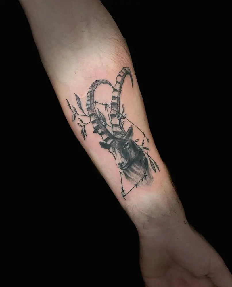 Capricorn tattoos for men 0095