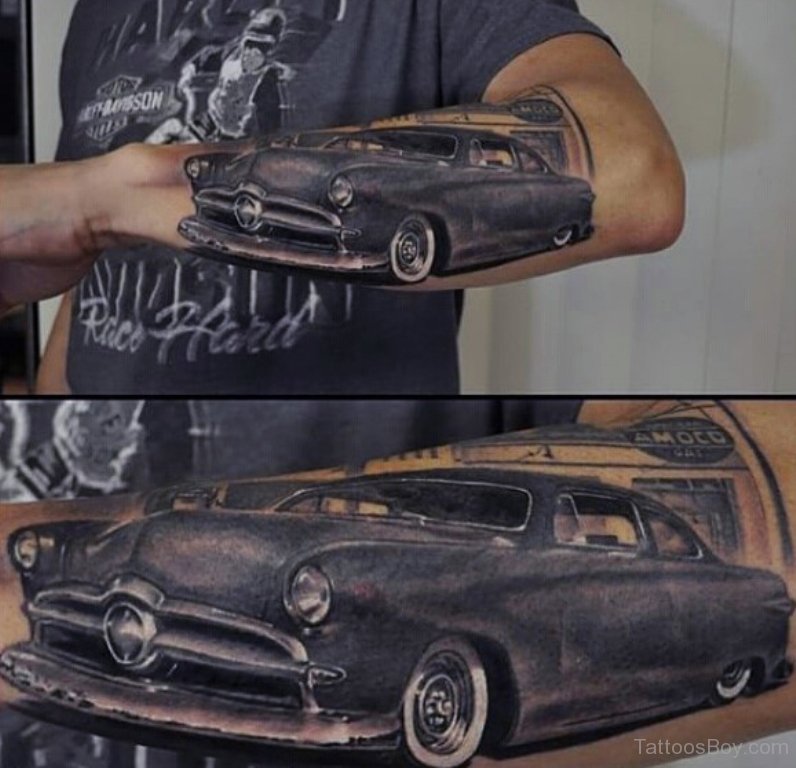 car tattoos for men 0054