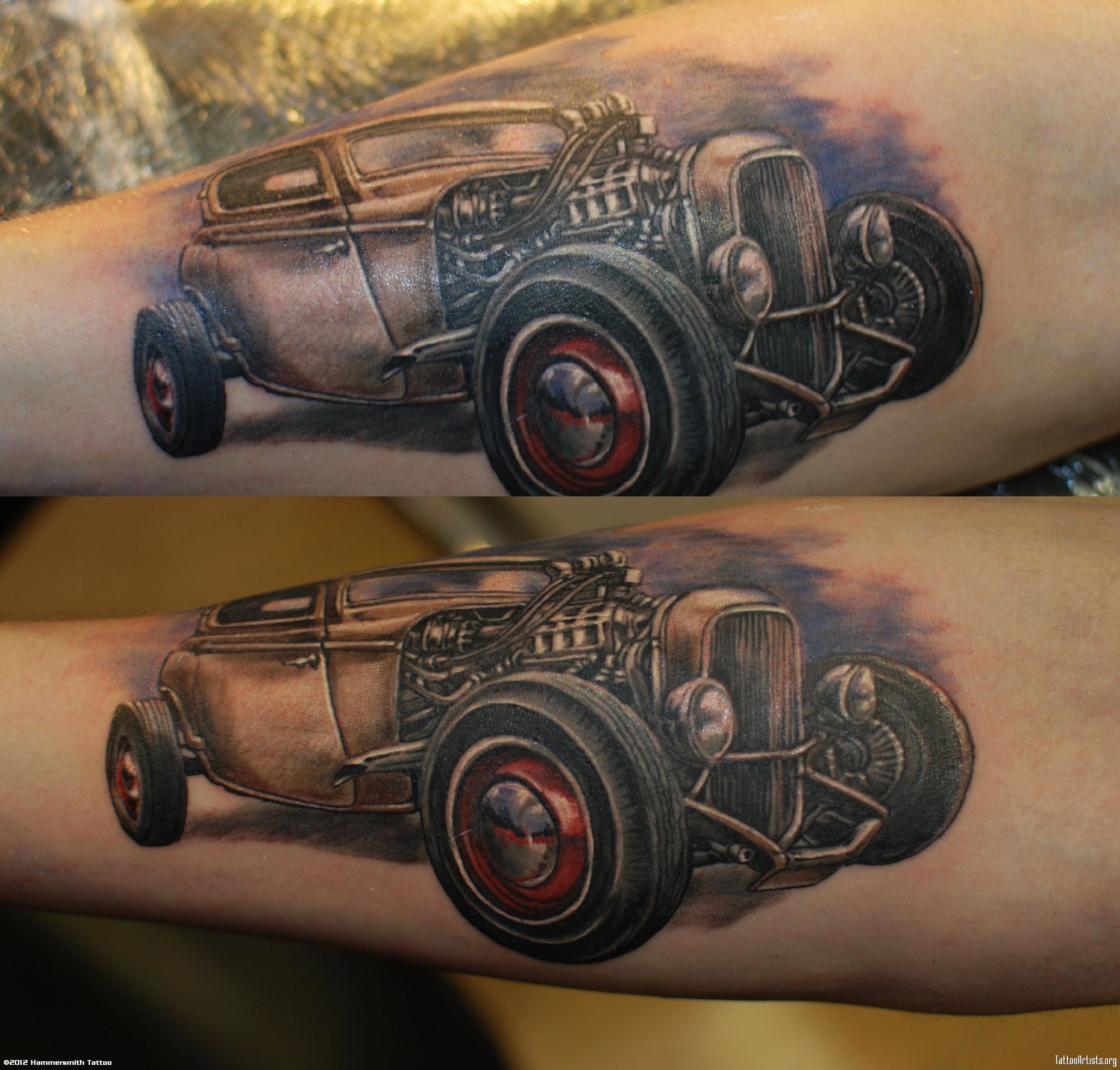 car tattoos for men 0088