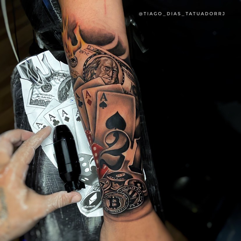 card tattoos for men 0013