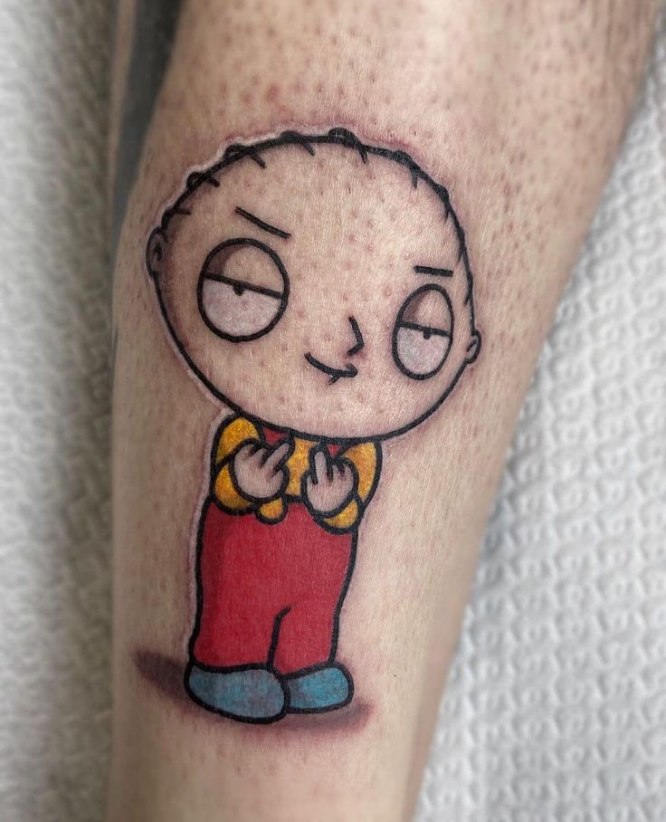 cartoon tattoos for men 0010