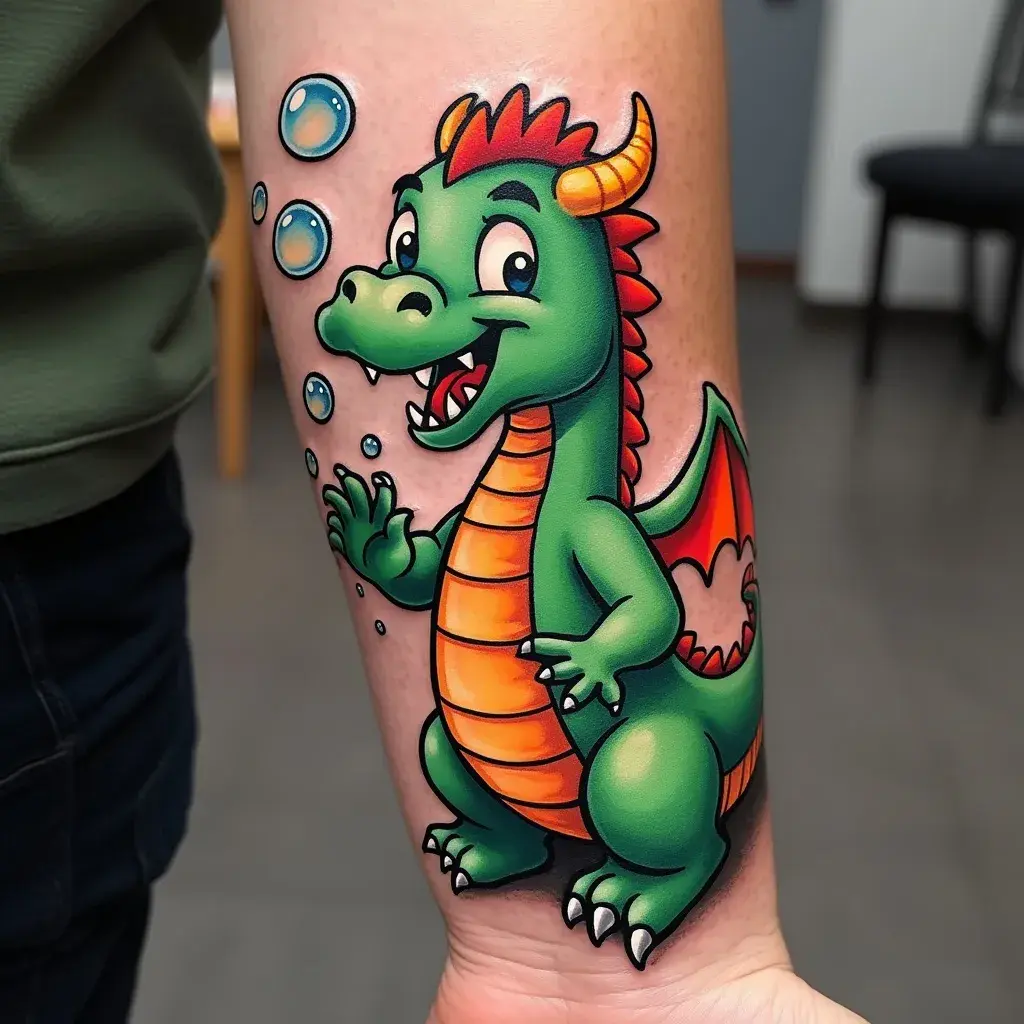 cartoon tattoos for men 0014