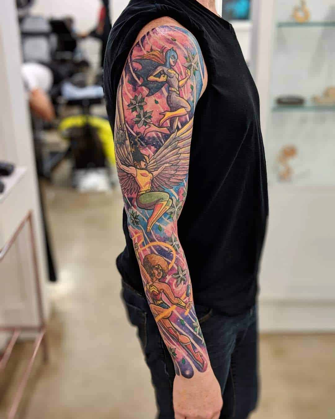 cartoon tattoos for men 0019