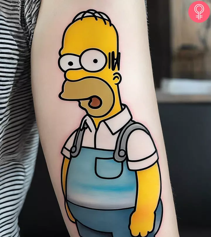 cartoon tattoos for men 0031