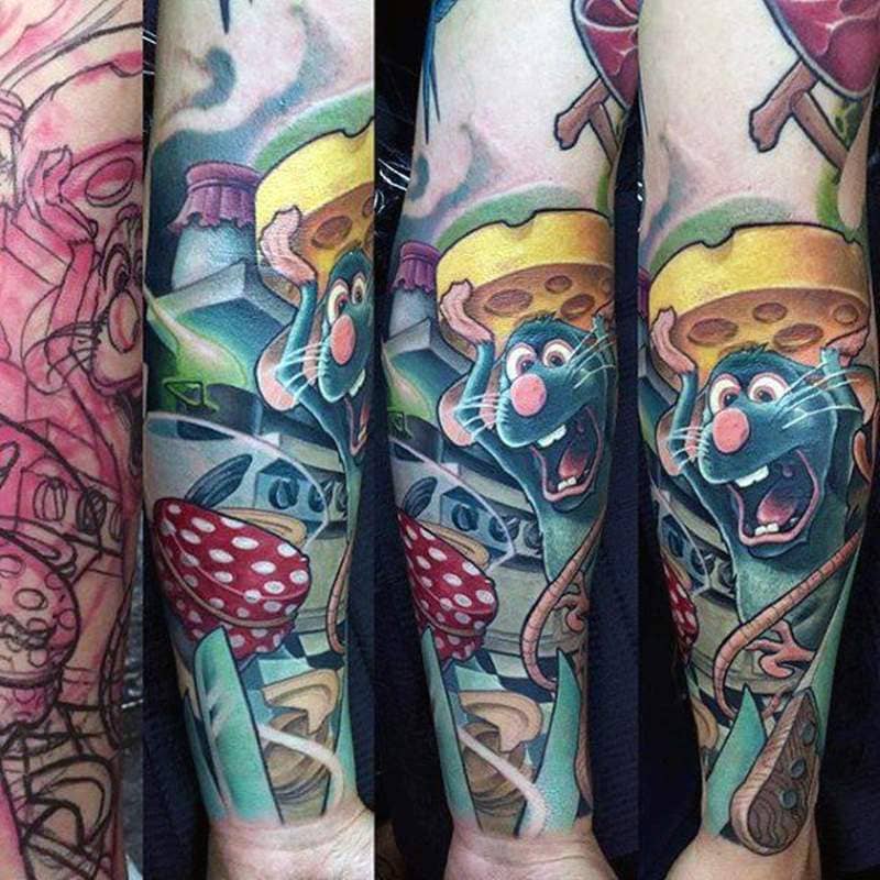 cartoon tattoos for men 0035