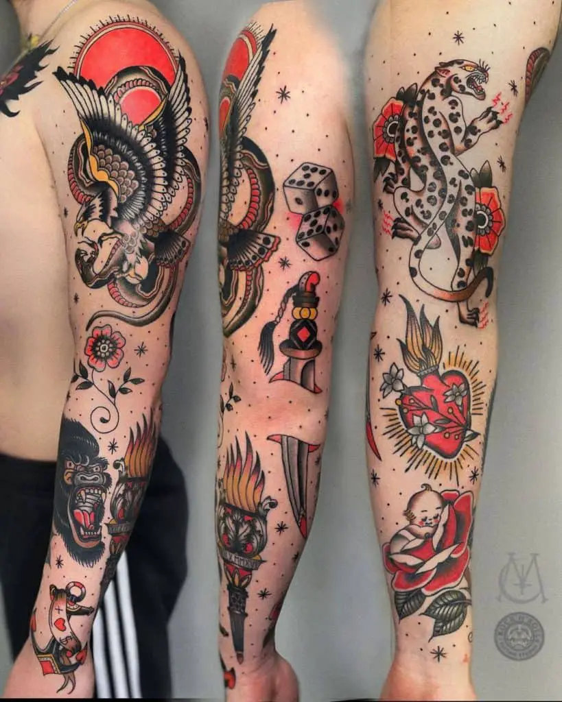 cartoon tattoos for men 0065