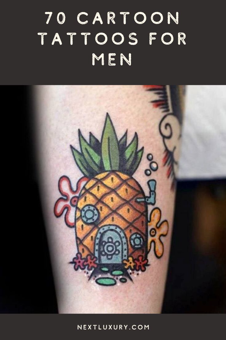 cartoon tattoos for men 0082