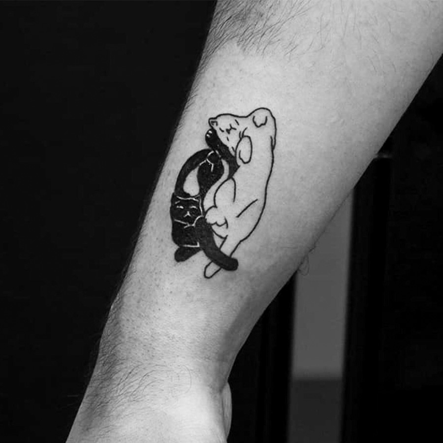 cat tattoos for men 0010