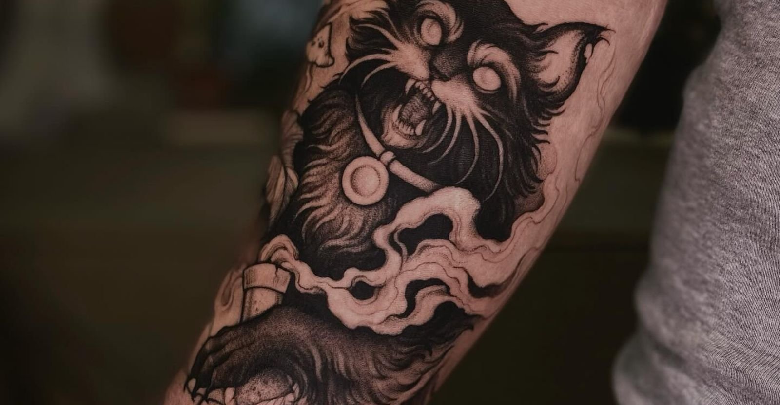 cat tattoos for men 0013