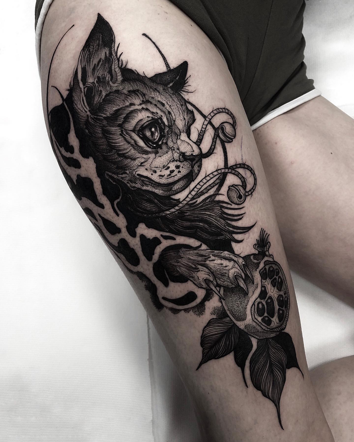 cat tattoos for men 0016