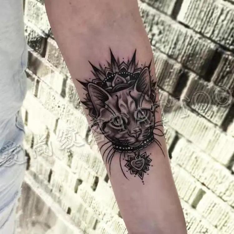 cat tattoos for men 0019