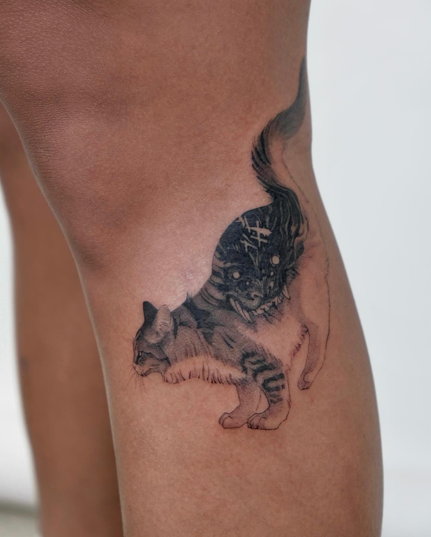 cat tattoos for men 0039