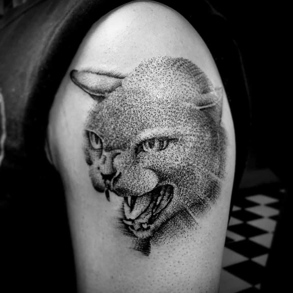 cat tattoos for men 0071