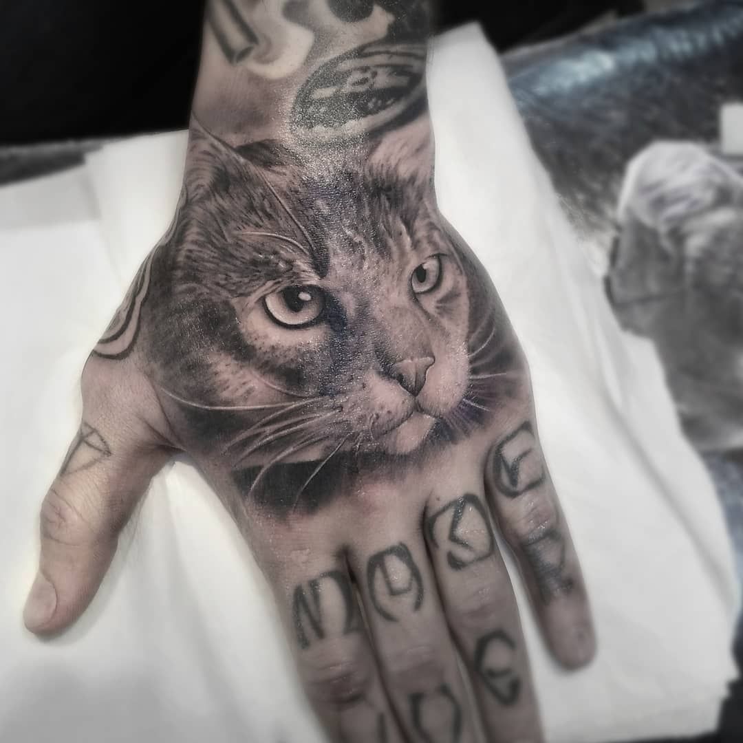 cat tattoos for men 0080