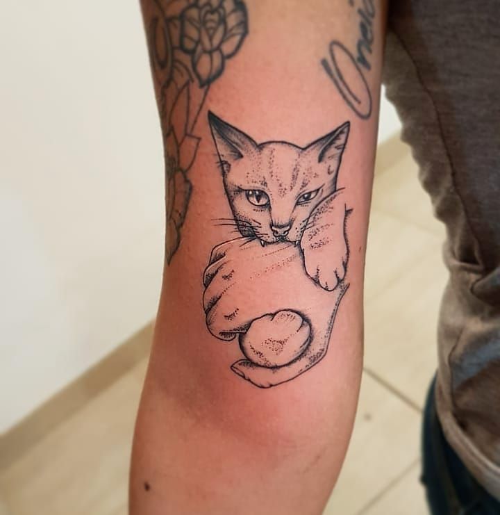 cat tattoos for men 0088