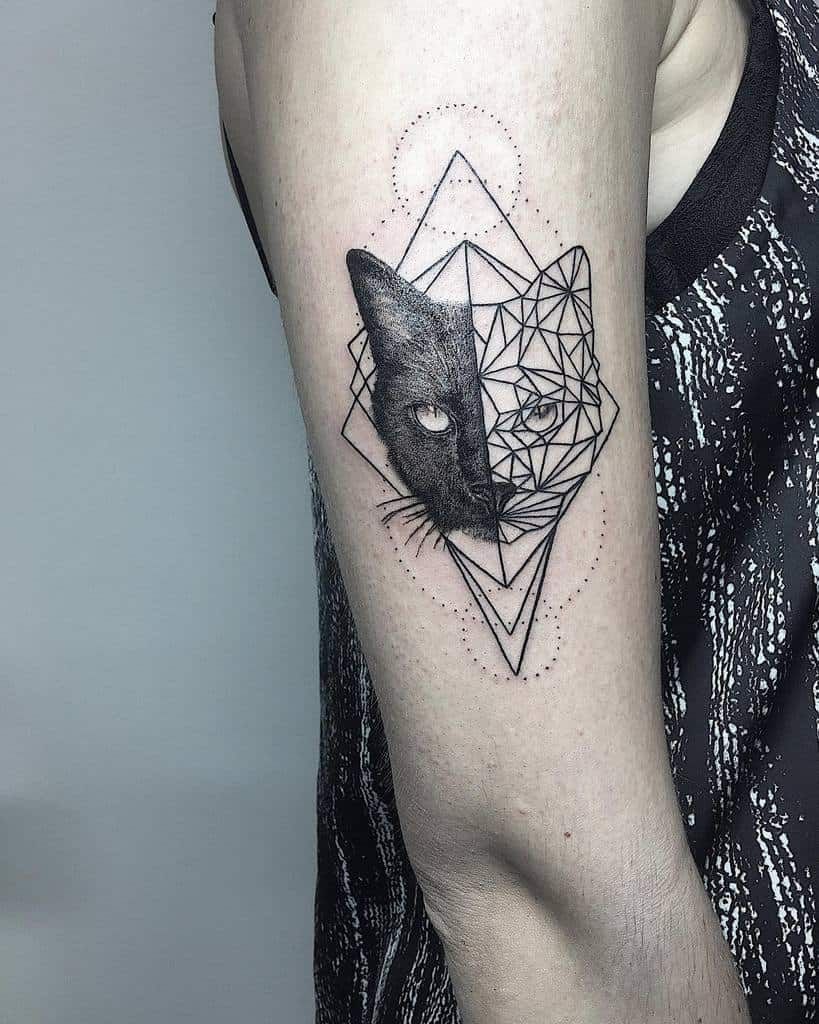 cat tattoos for men 0093