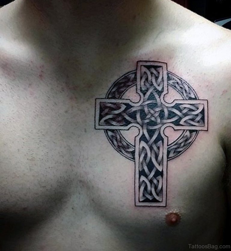 celtic Cross tattoos for men inspiration.