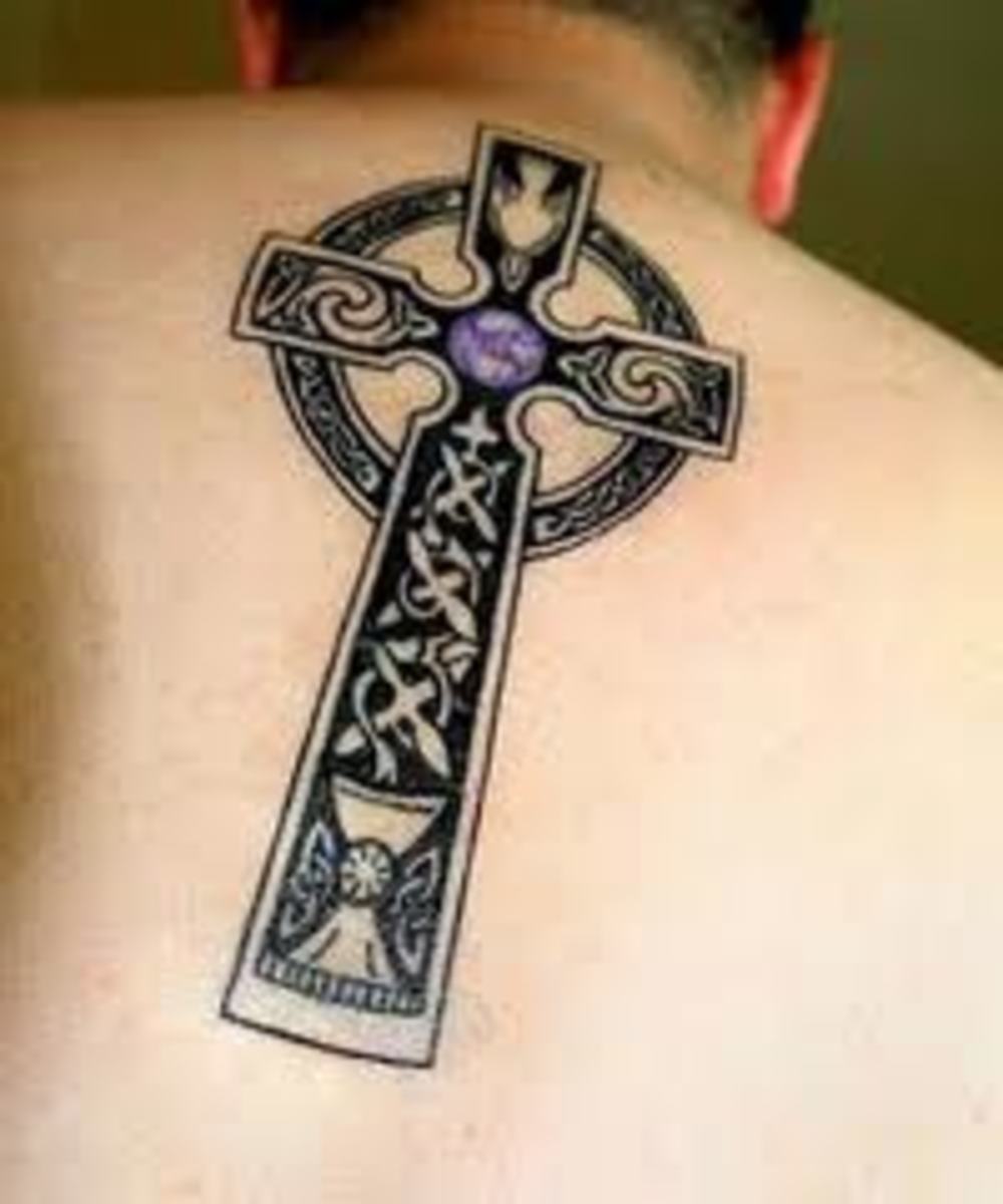 celtic Cross tattoos for men symbols