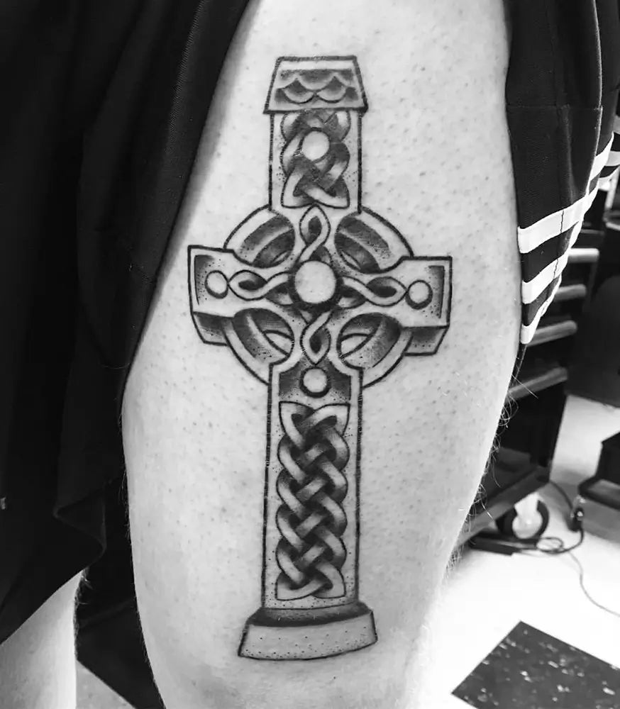 celtic Cross tattoos for men 0017