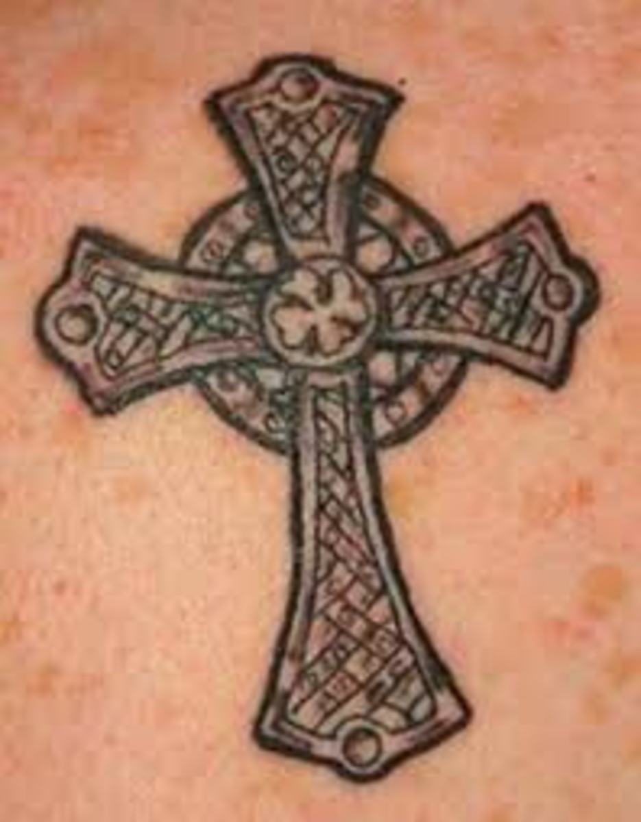 celtic Cross tattoos for men 0020