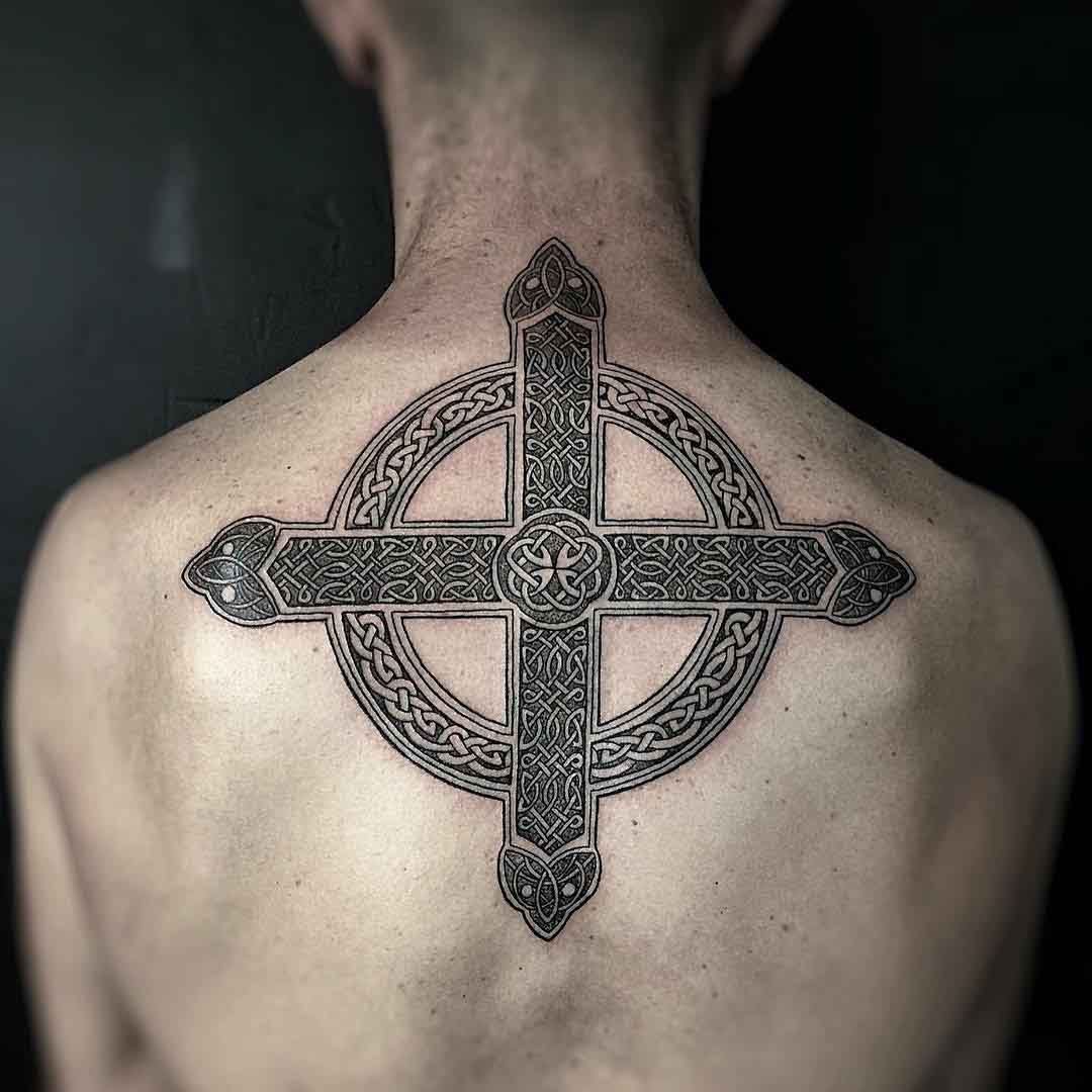 celtic Cross tattoos for men 0021