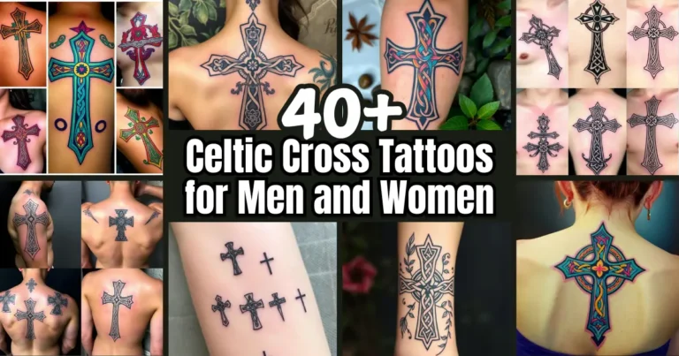 celtic Cross tattoos for men 0024