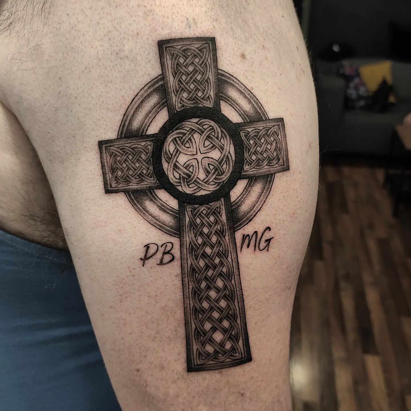 celtic Cross tattoos for men 0036