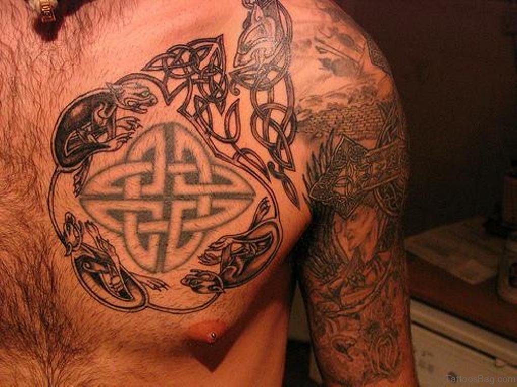 celtic Cross tattoos for men 0047