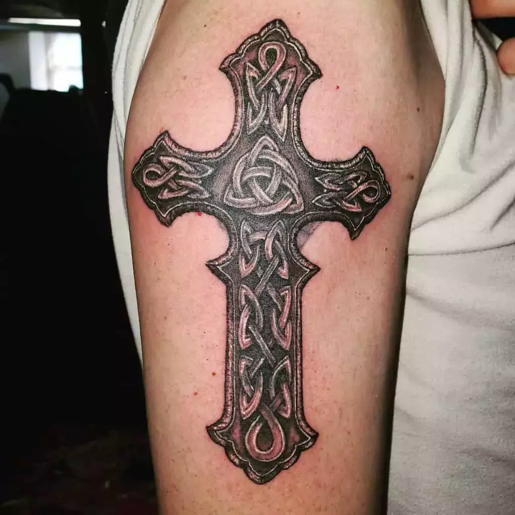 celtic Cross tattoos for men 0049