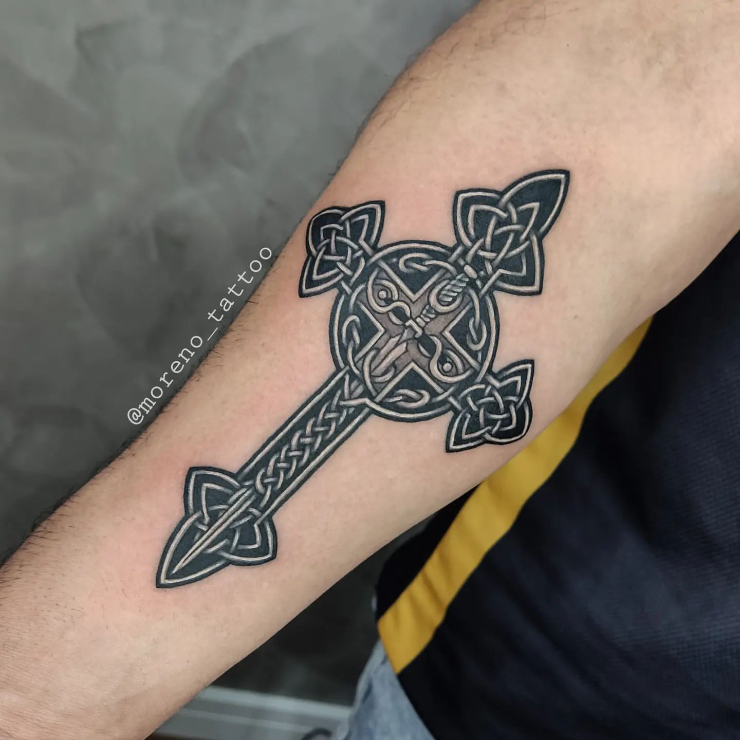 celtic Cross tattoos for men 0059