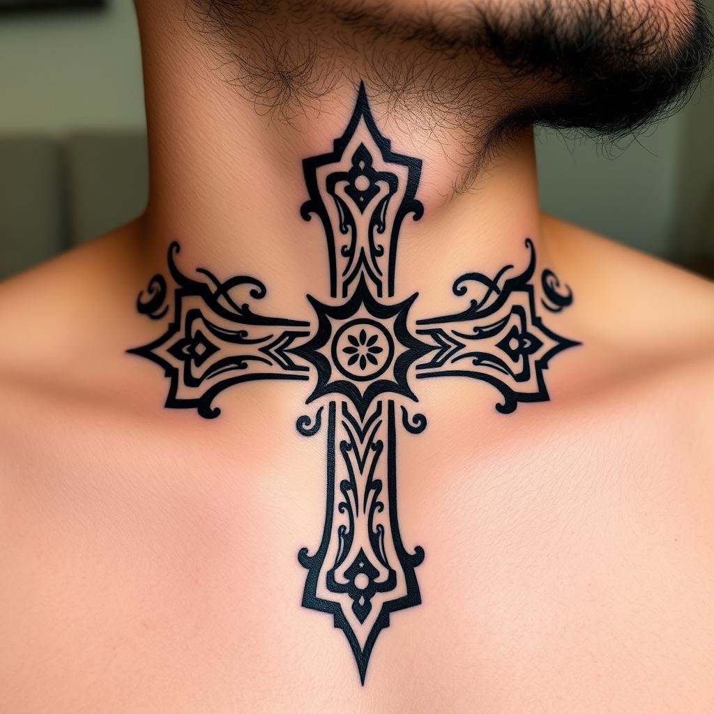 celtic Cross tattoos for men 0071