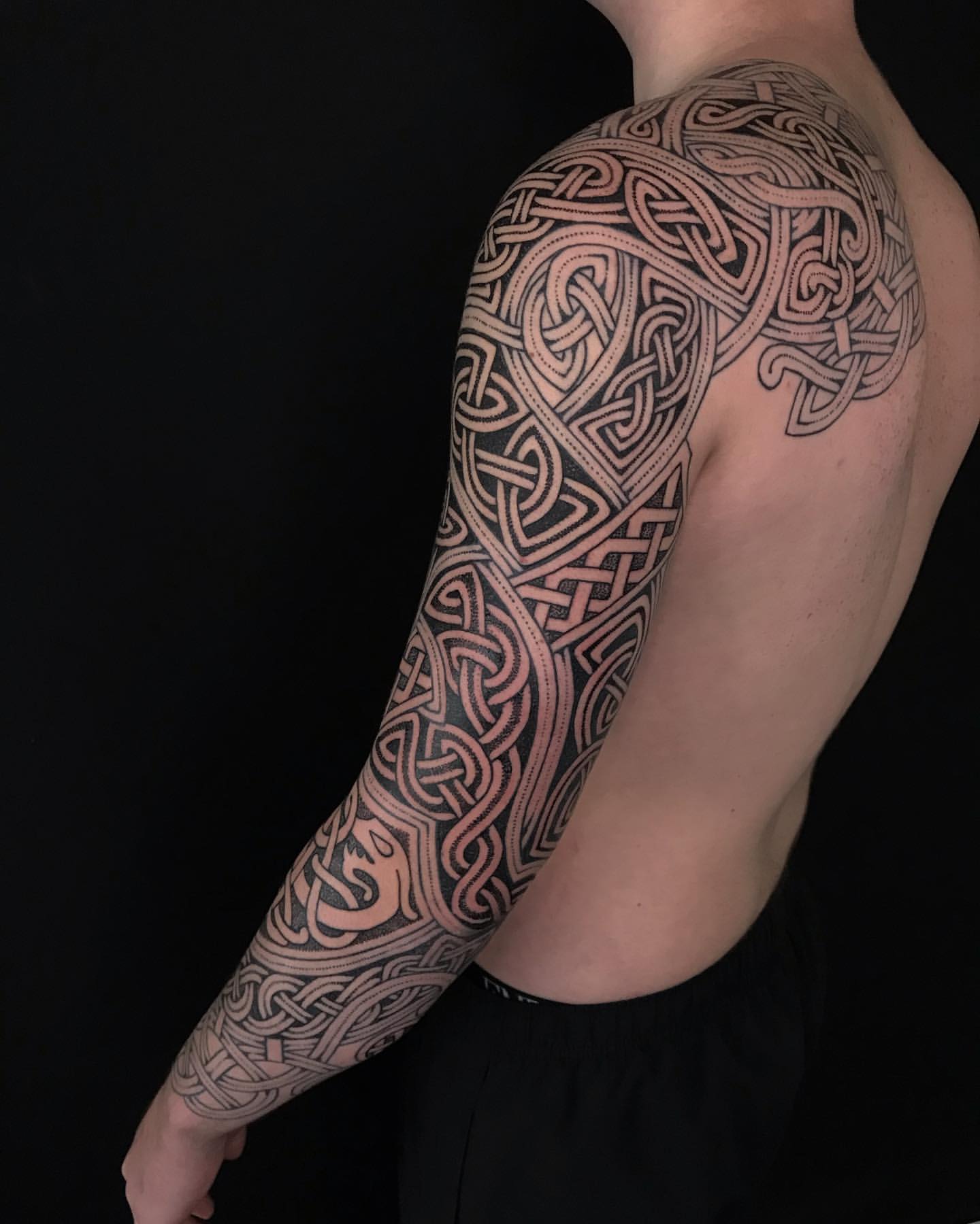 celtic sleeve tattoos design ideas