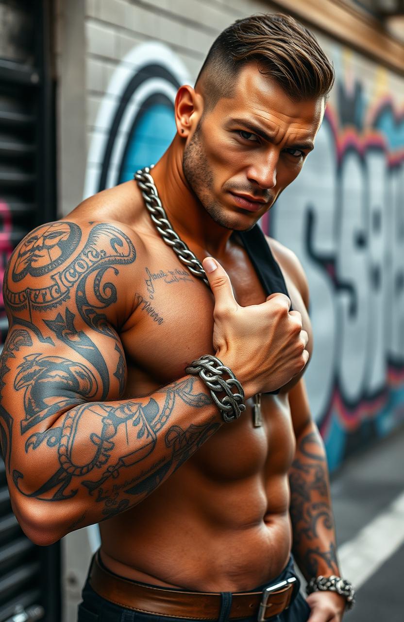 chain tattoos for men 0091