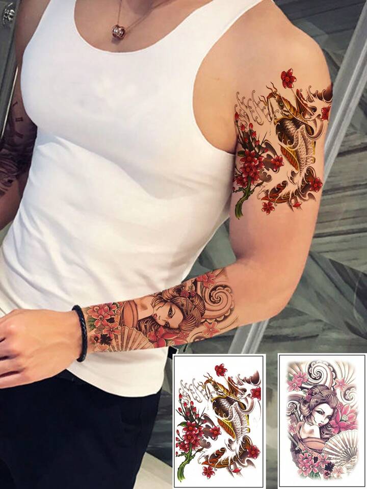 cherry blossom tattoos for men 0017