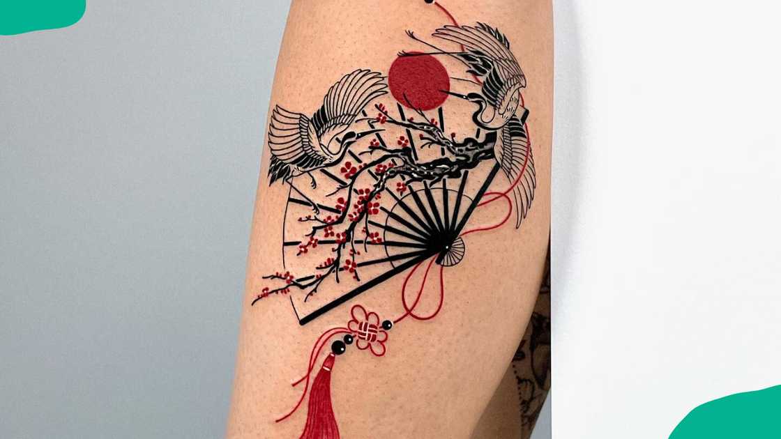 cherry blossom tattoos for men 0027