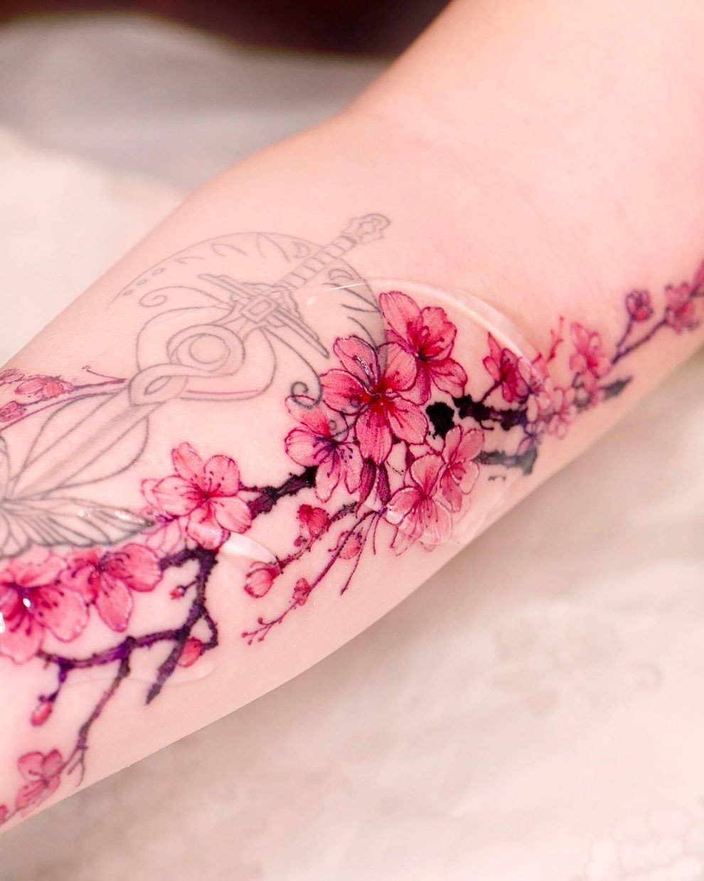 cherry blossom tattoos for men 0037