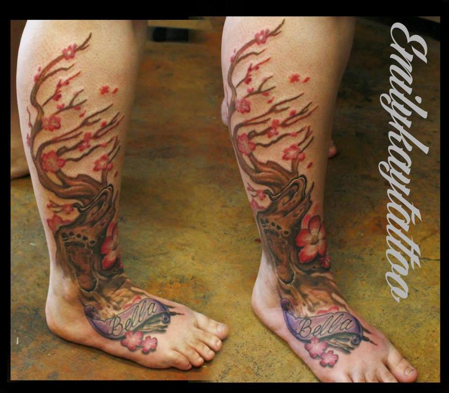 cherry blossom tattoos for men 0046