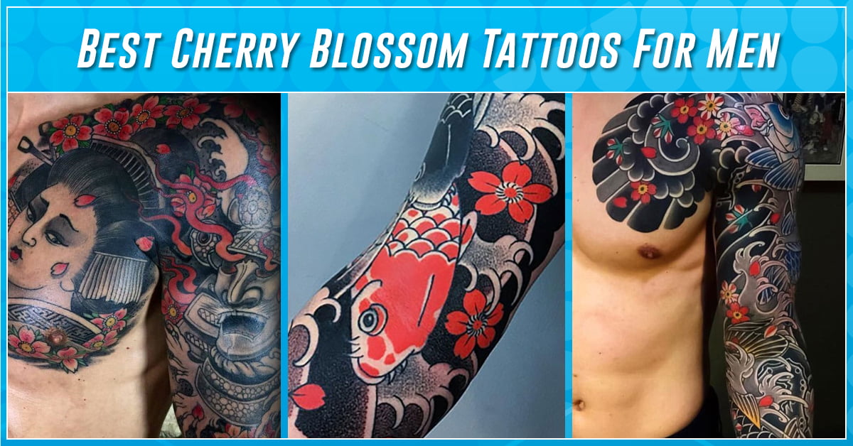 cherry blossom tattoos for men 0087