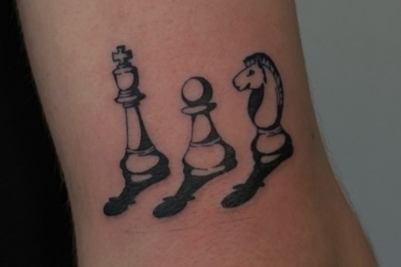 chess tattoos for men 0023