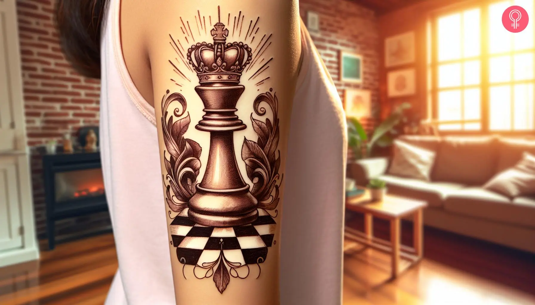 chess tattoos for men 0083