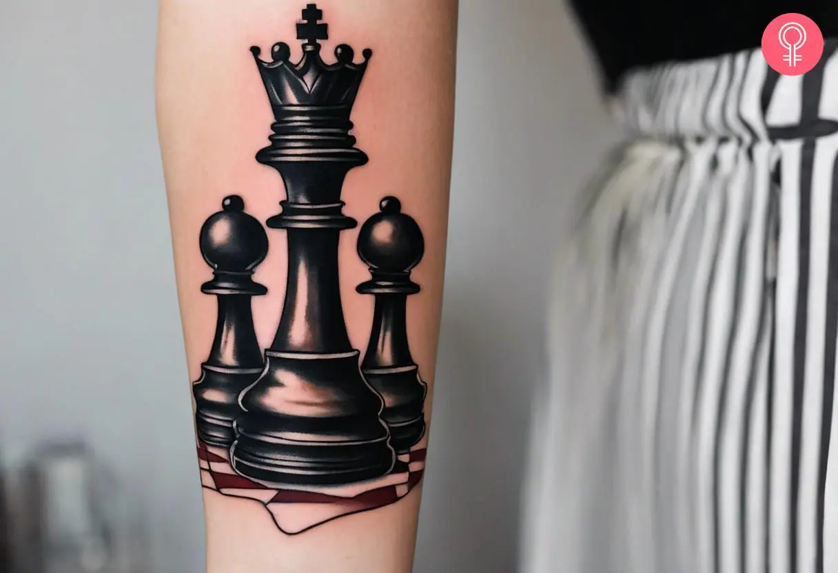 chess tattoos for men 0085