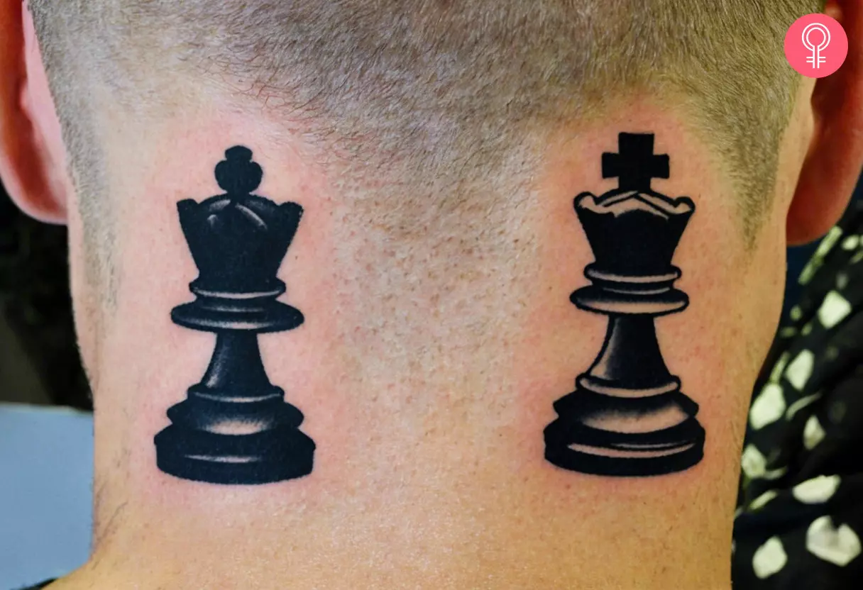 chess tattoos for men 0096