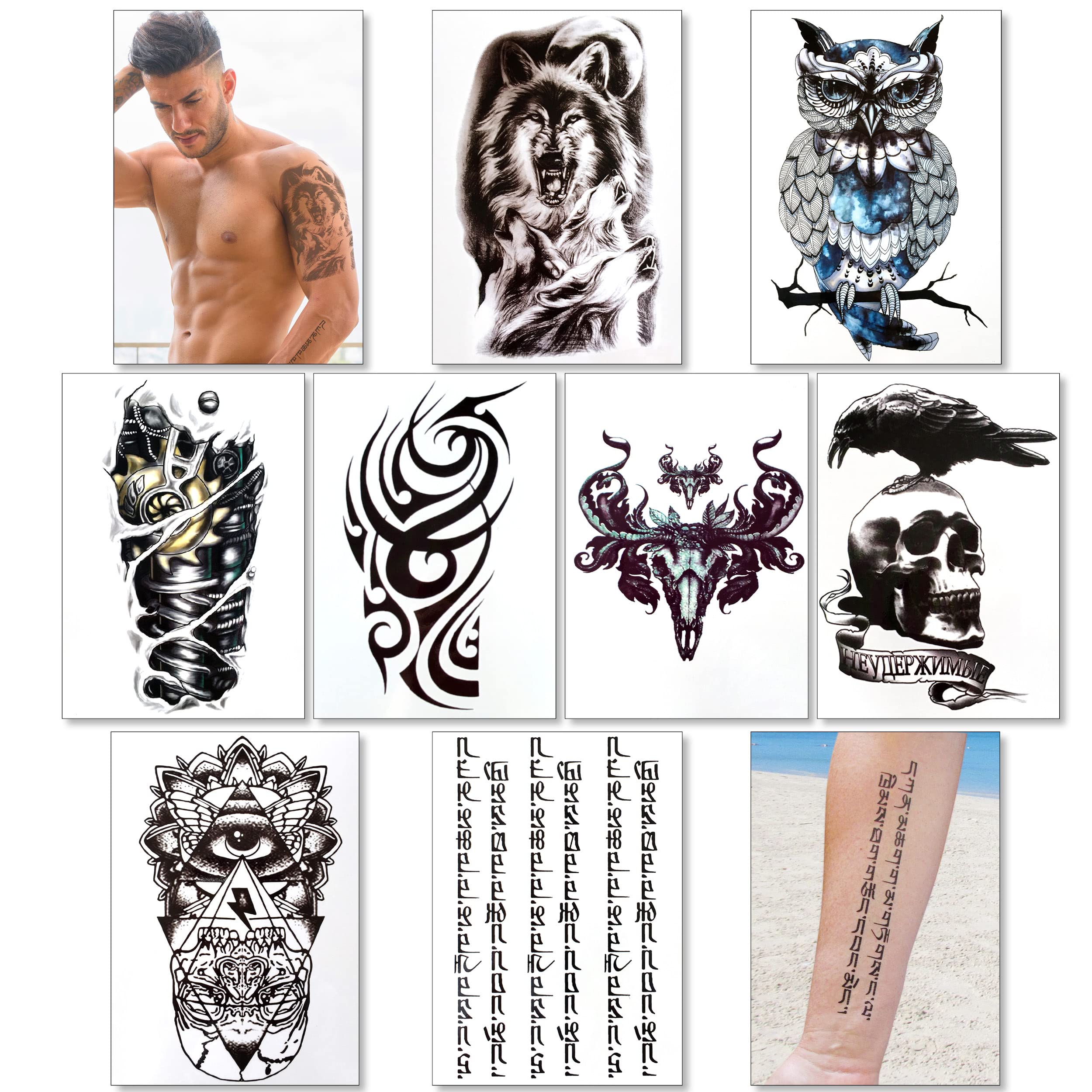 chest and shoulder tattoo for men 0046