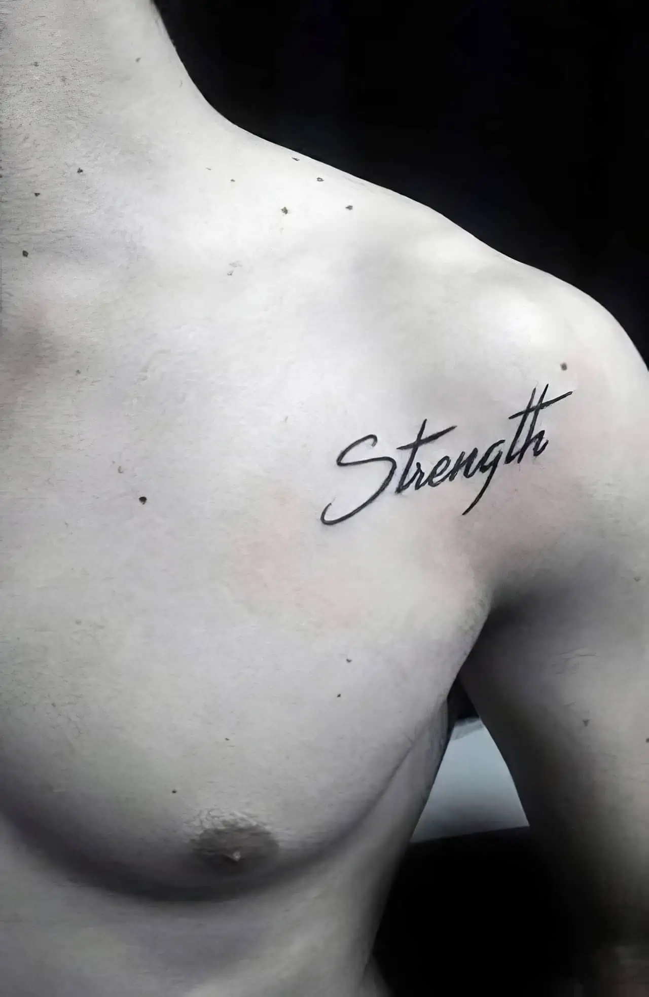 chest and shoulder tattoo for men 0047