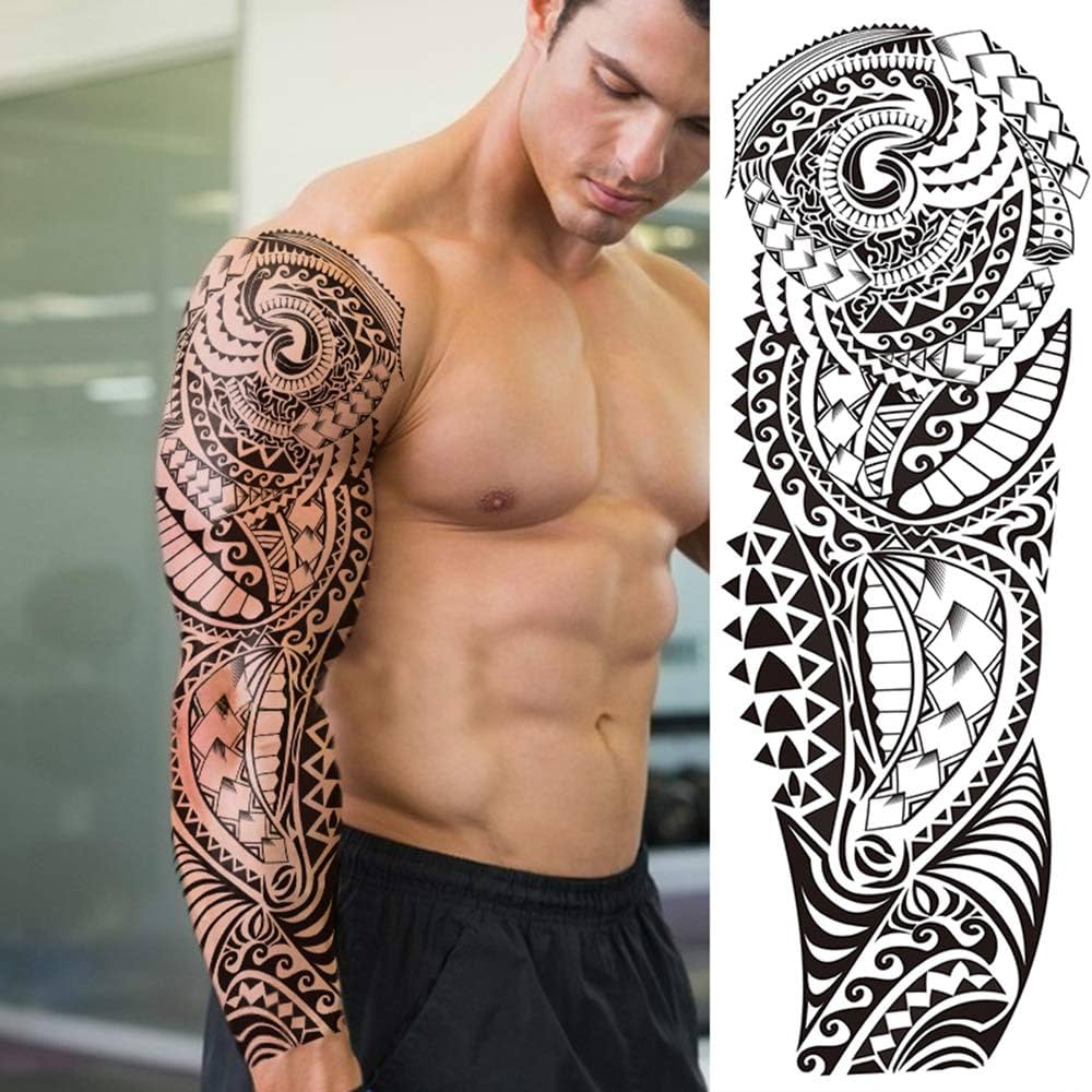 chest and shoulder tattoo for men 0092