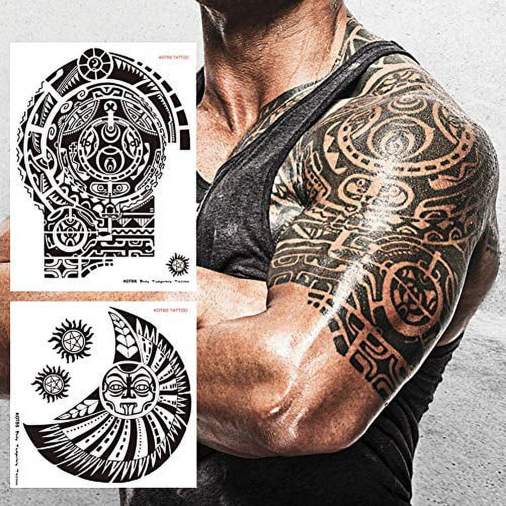 chest arm tattoos for men 0040