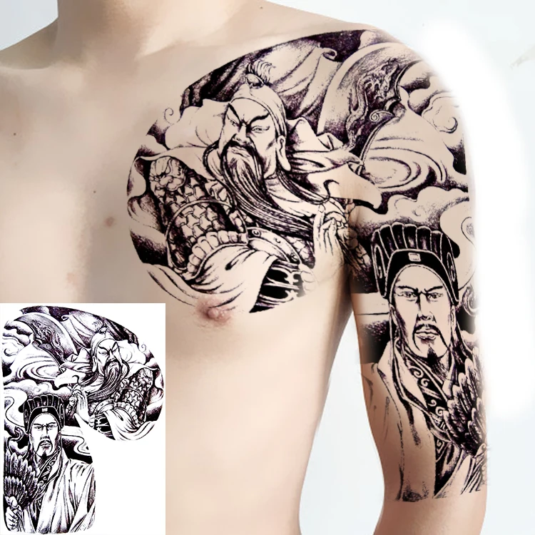 chest arm tattoos for men 0069