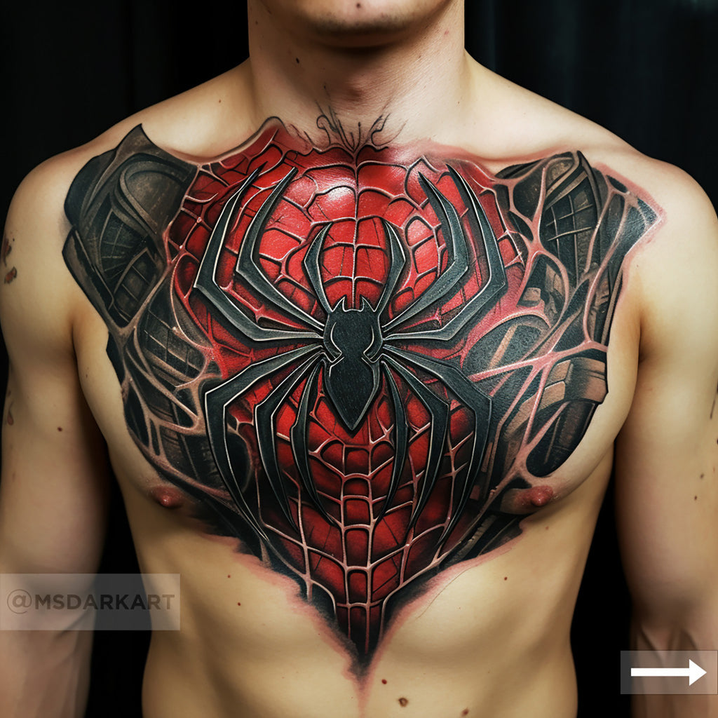 chest piece tattoo ideas for men 0017